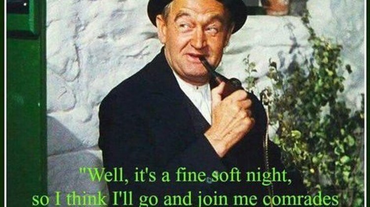 Friday gathering at the Pub is cancelled - come out for St Pat's!