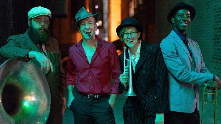 Swing Dance with Annie & the Fur Trappers and Got2Lindy Lesson
