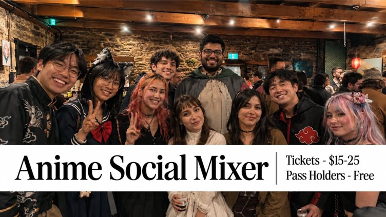 Anime Social Mixer Night! (Ages 20s & 30s)