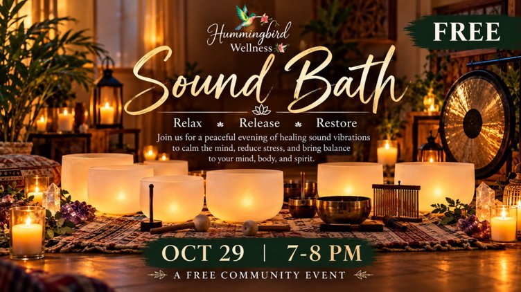 FREE Sound Bath & Reiki Healing Experience
