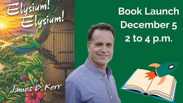 Book Launch for Elysium! Elysium!