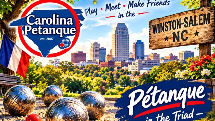Petanque Boules Games Winston-Salem - Free - Make new friends, play, be outdoors