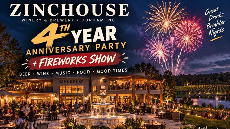 🎆 ZincHouse 4th Anniversary Party + Fireworks 🍷🍺