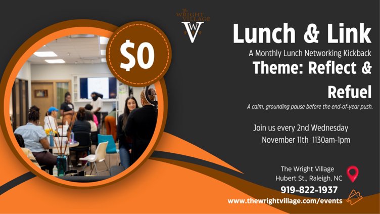 Lunch & Link - Reflect & Refuel