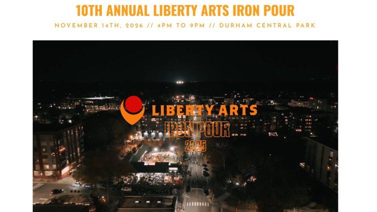 10th Annual Liberty Arts Iron Pour
